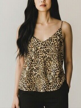 Joe Fresh Satin Leopard Cami